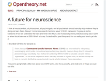 Tablet Screenshot of opentheory.net